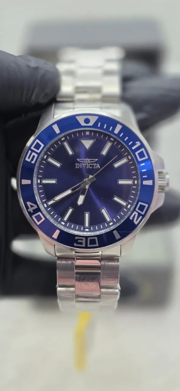 Relógio Invicta Pro Diver Analógico Masc. Aço Inox-original
