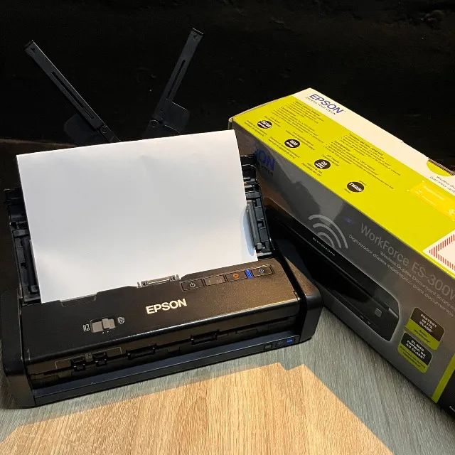 Scanner Wireless Duplex Portátil Epson Workforce ES-300W - Foto 2
