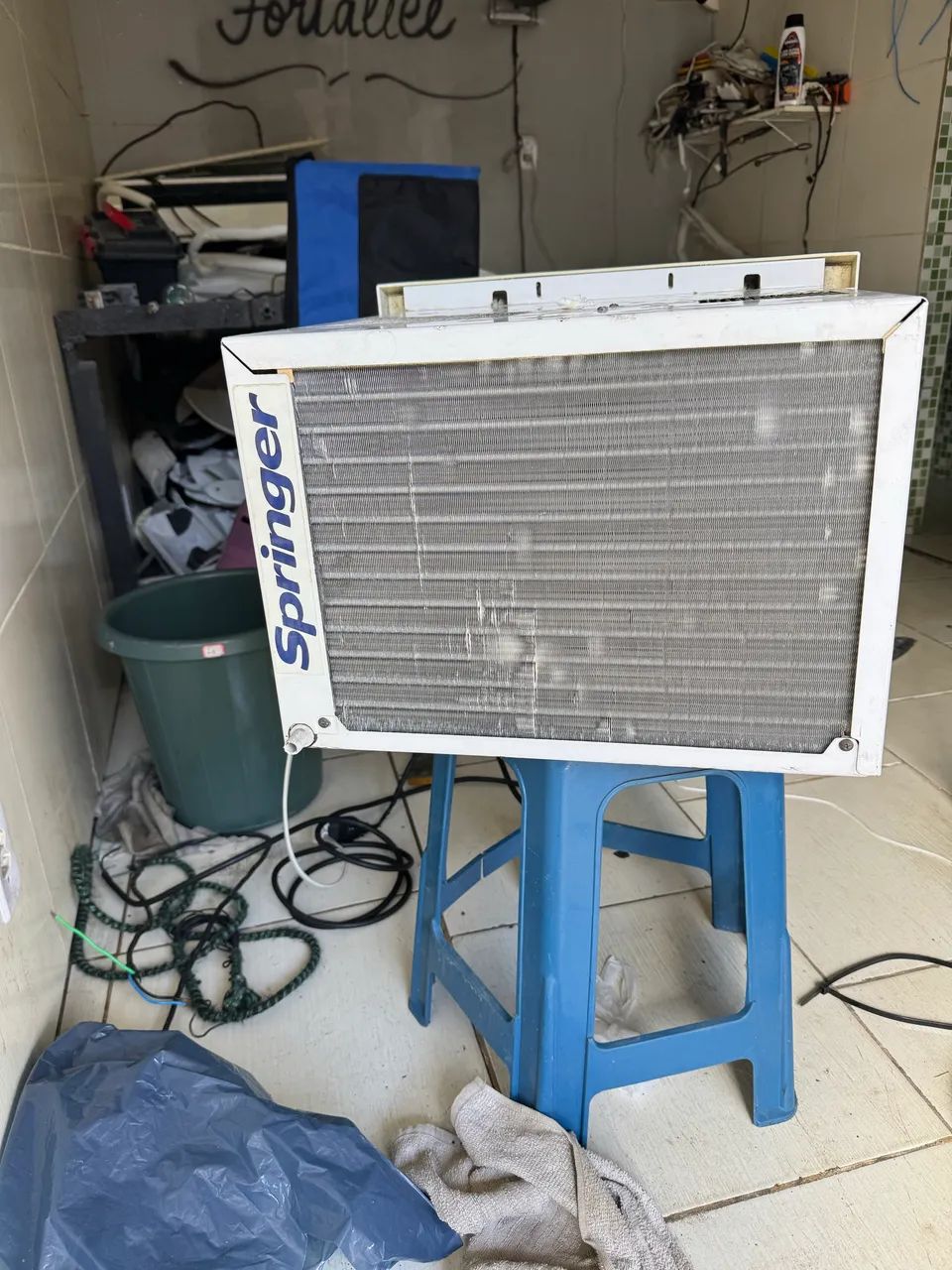 Ar condicionado acj 7,500 btus funcionando perfeitamente  - Foto 4