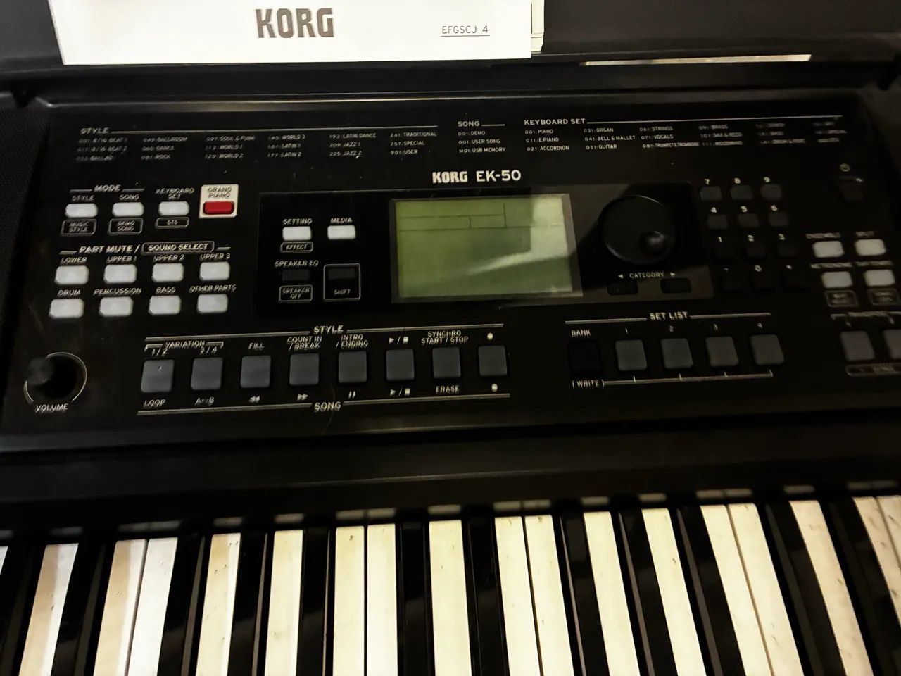 Teclado Korg EK 50 - Foto 3