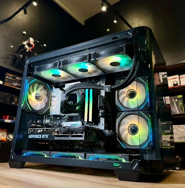 (LOJA FÍSICA) Pc gamer Ryzen 7 7800x3D + Rtx 5060ti DDR5, 32GB  - Foto 4