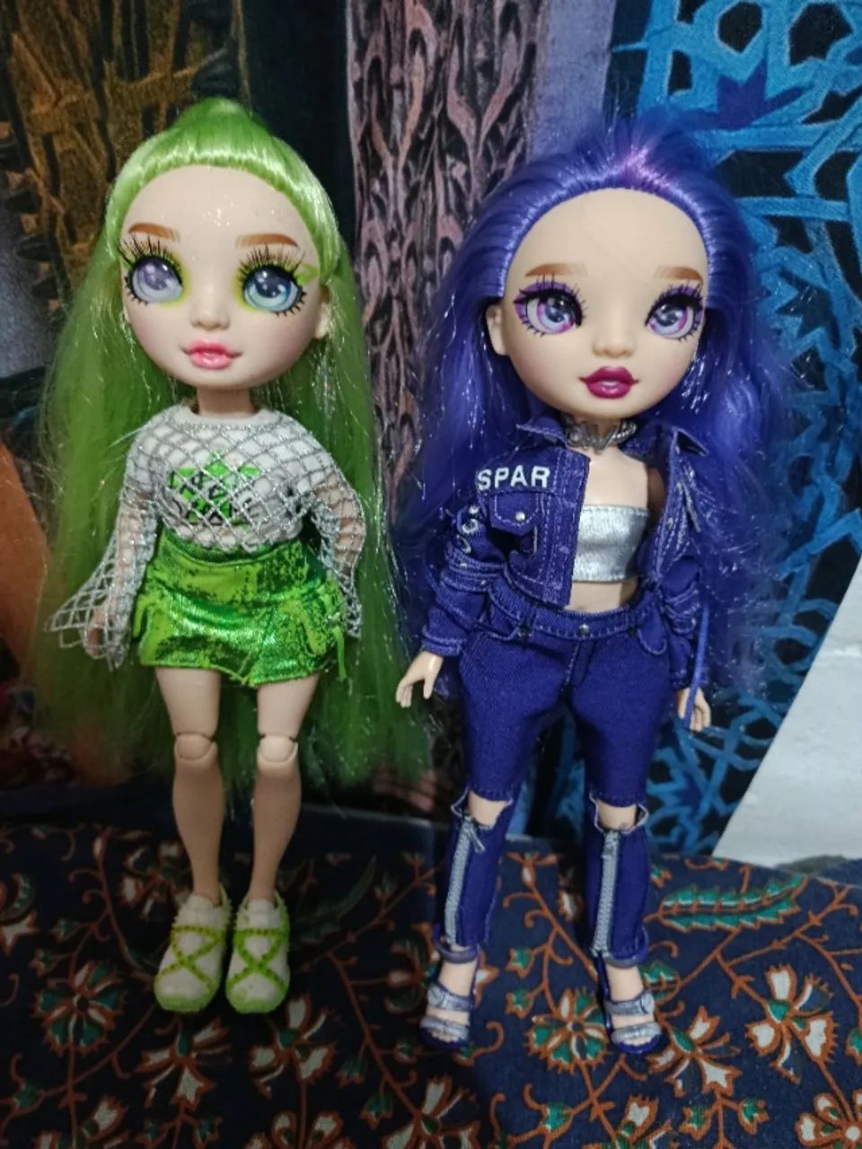 Lote duas bonecas Rainbown 