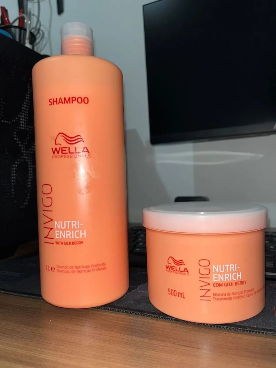 KIT WELLA SHAMPOO E MÁSCARA 