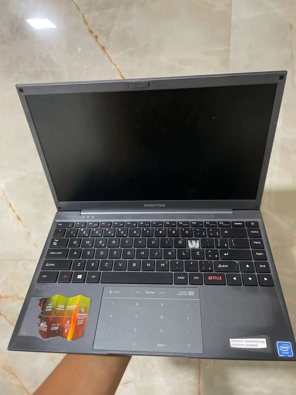 NOTEBOOK POSITIVO COM DEFEITO - Foto 2