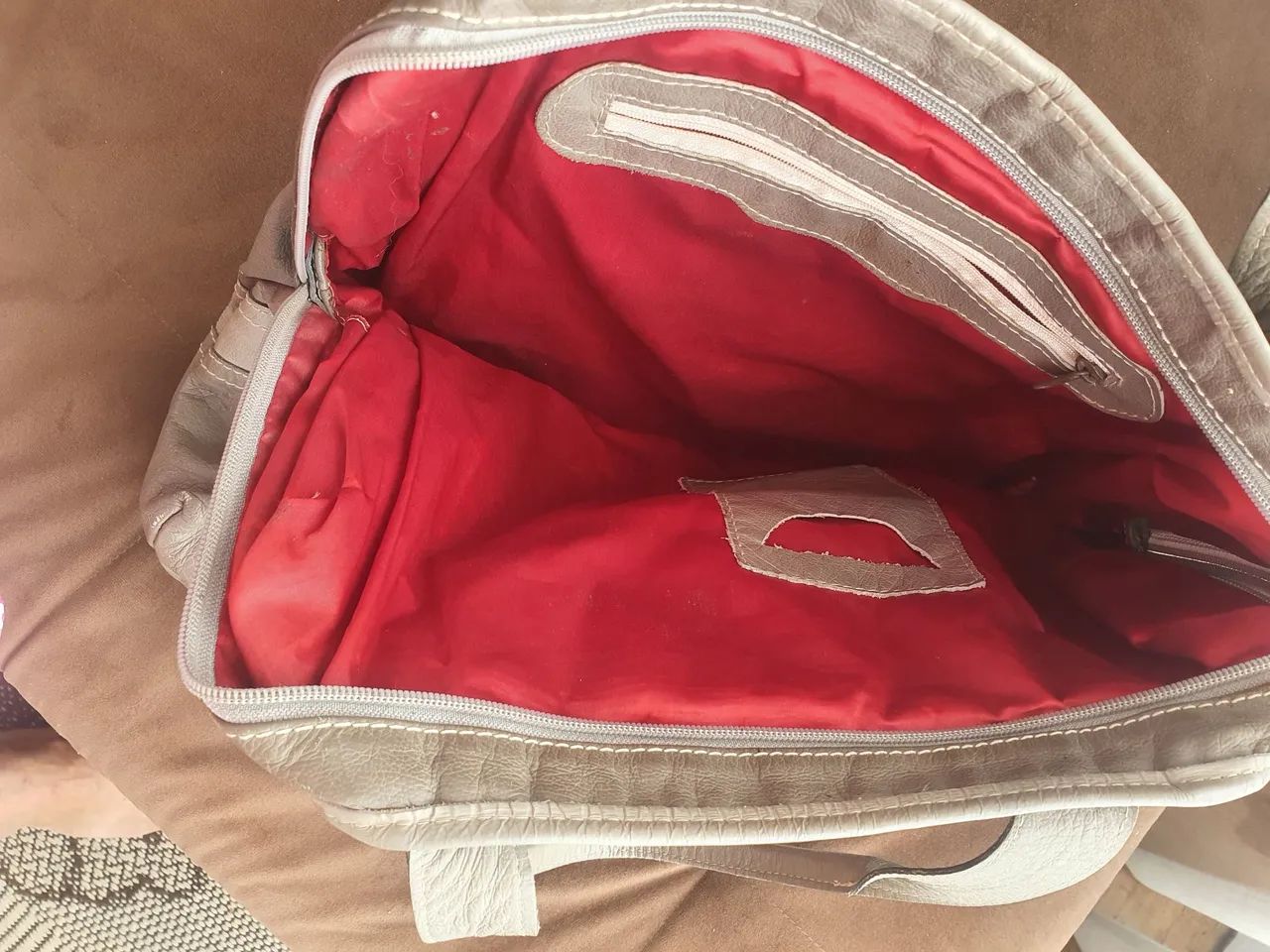Bolsa couro legítimo  - Foto 3