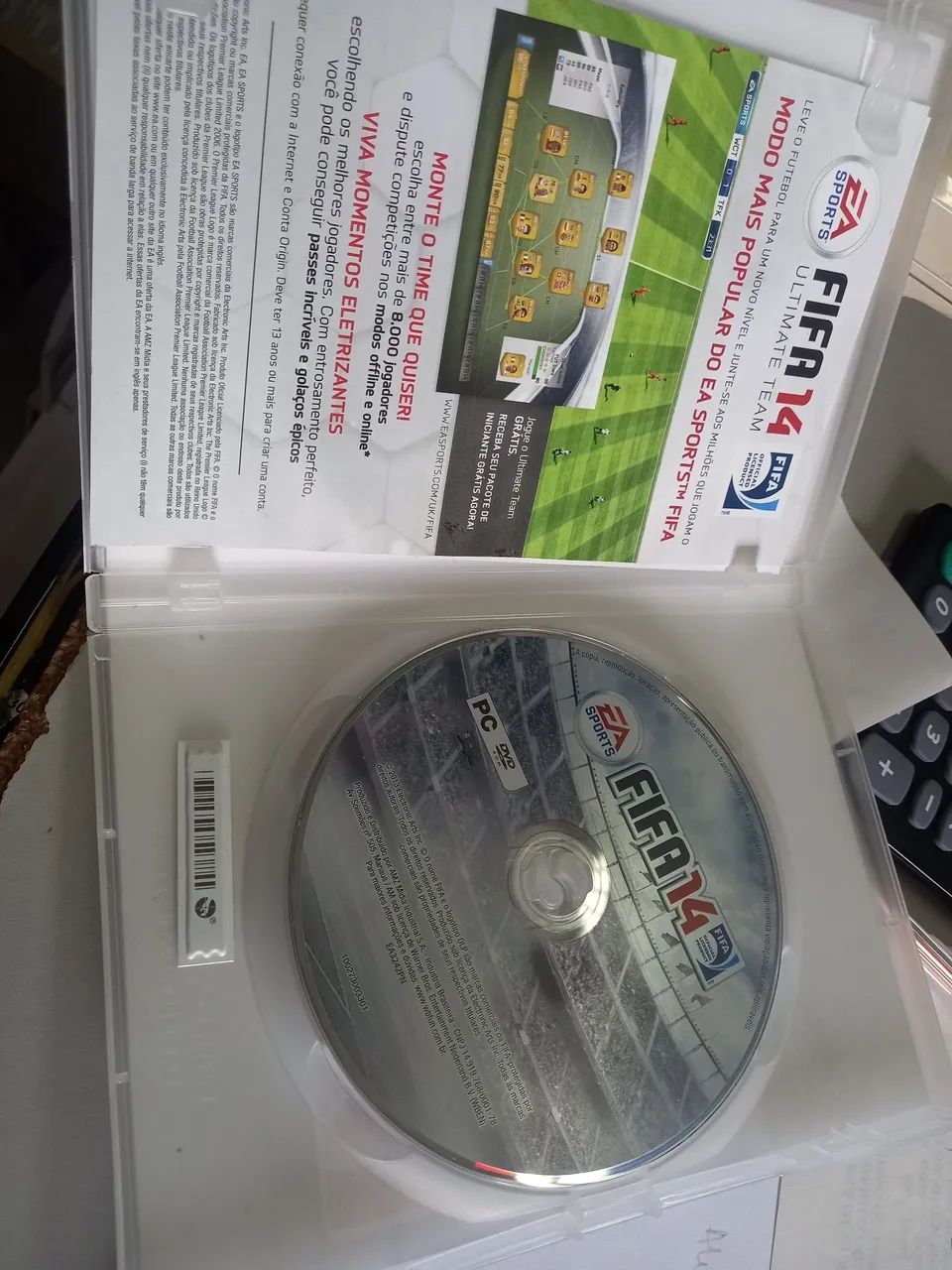 JOGO PC DVD ROM FIFA 14 - Foto 3