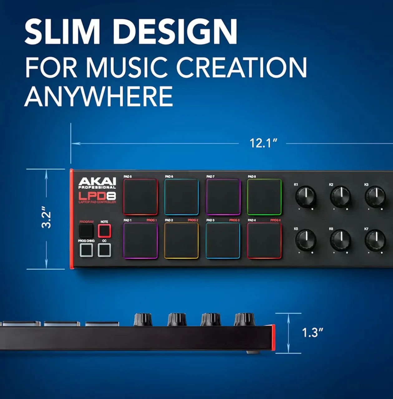 Akai MPX MPK LPD8 - Foto 2