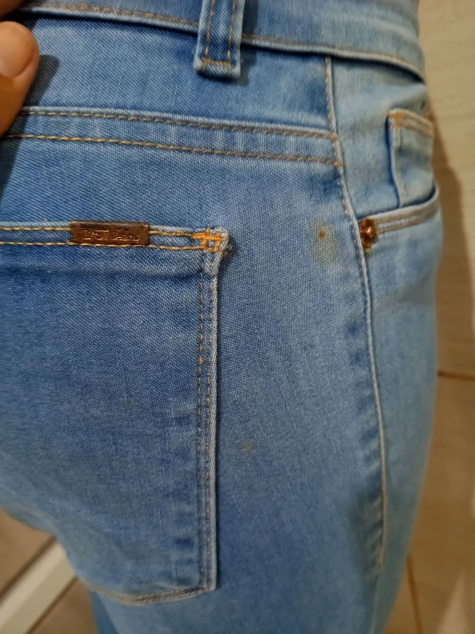 Calça jeans feminina  - Foto 3