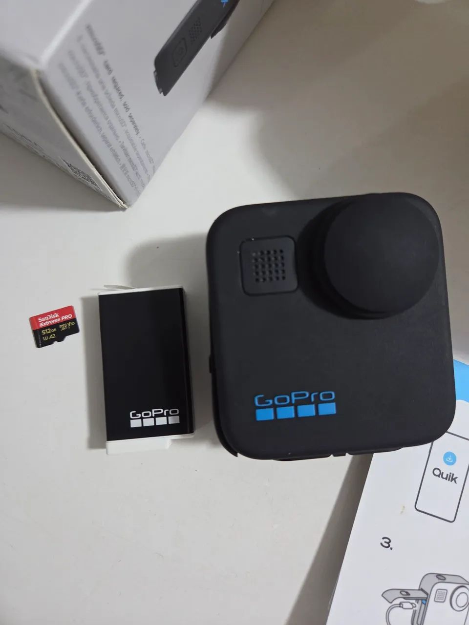 GoPro MAX 360 512gb (3 meses de uso)