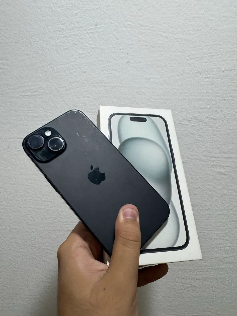 iPhone 15 Preto - 256 GB