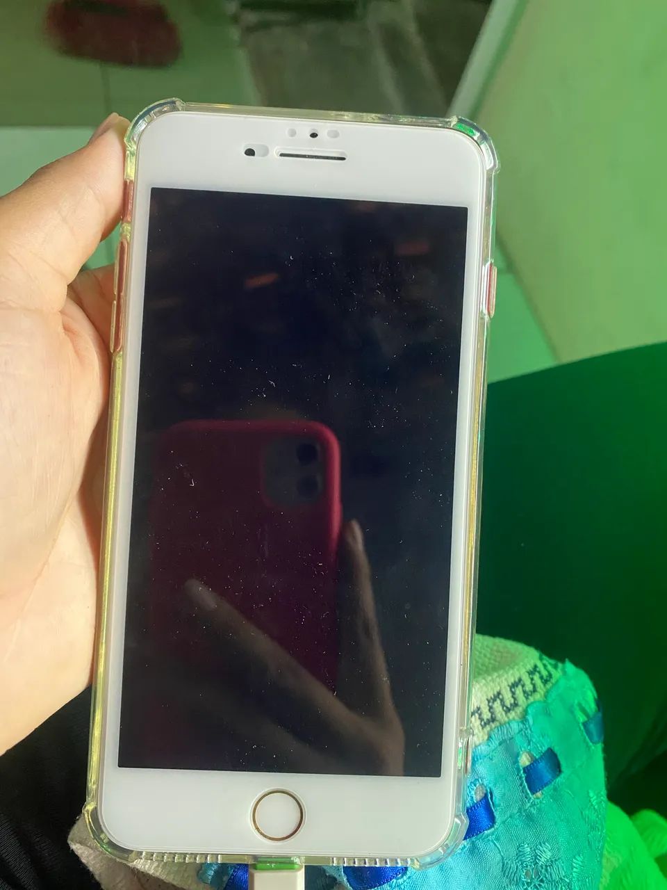 iPhone 8 Plus , 64 GB , biometria OK ,bateria 100% , SÓ VENDA.