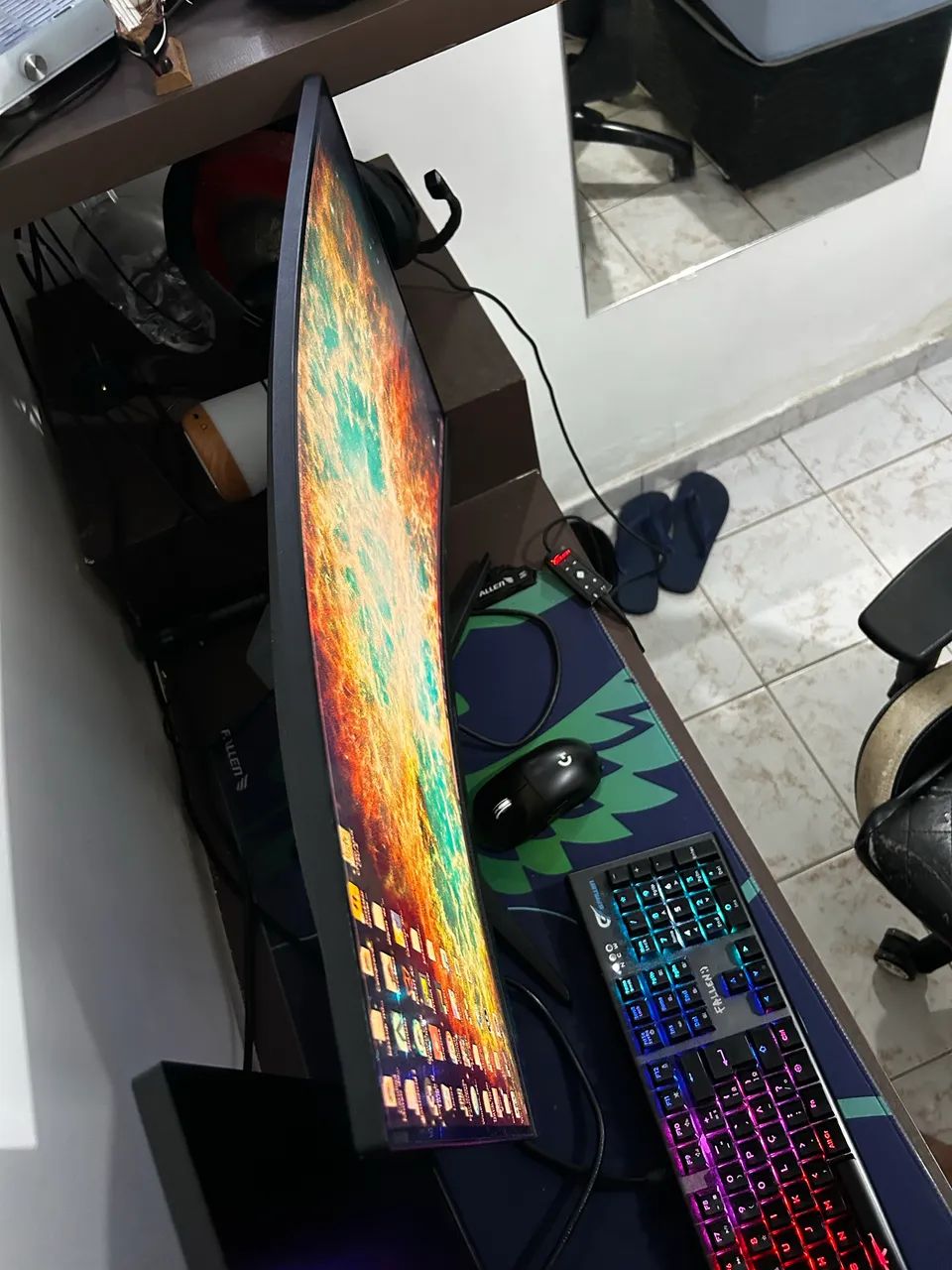 Monitor 27 AOC Legend 240Hz - COM DEFEITO - Foto 3