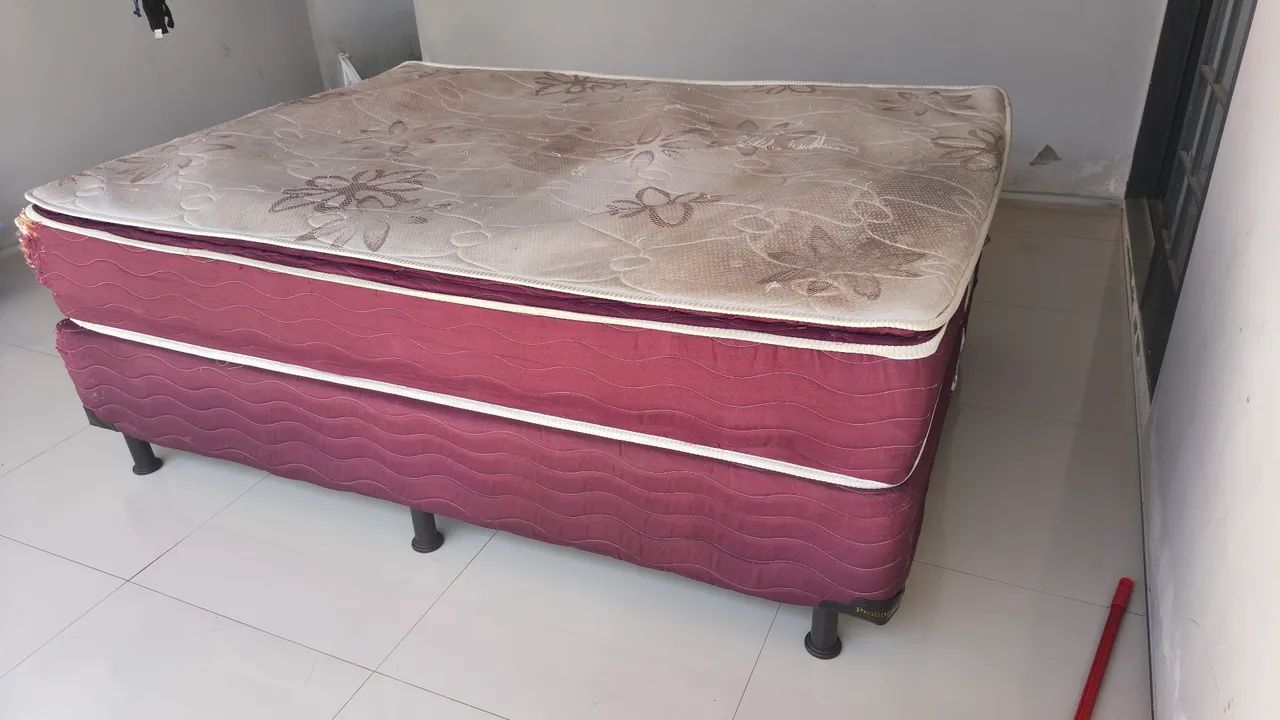 Cama box de Casal com molas ensacadas  - Foto 3