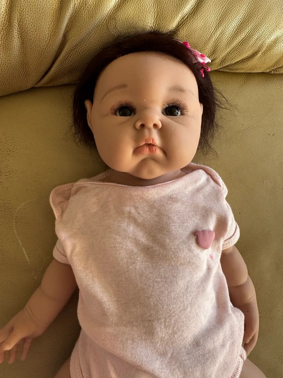 Bebê Reborn silicone sólido - realista  - Foto 5