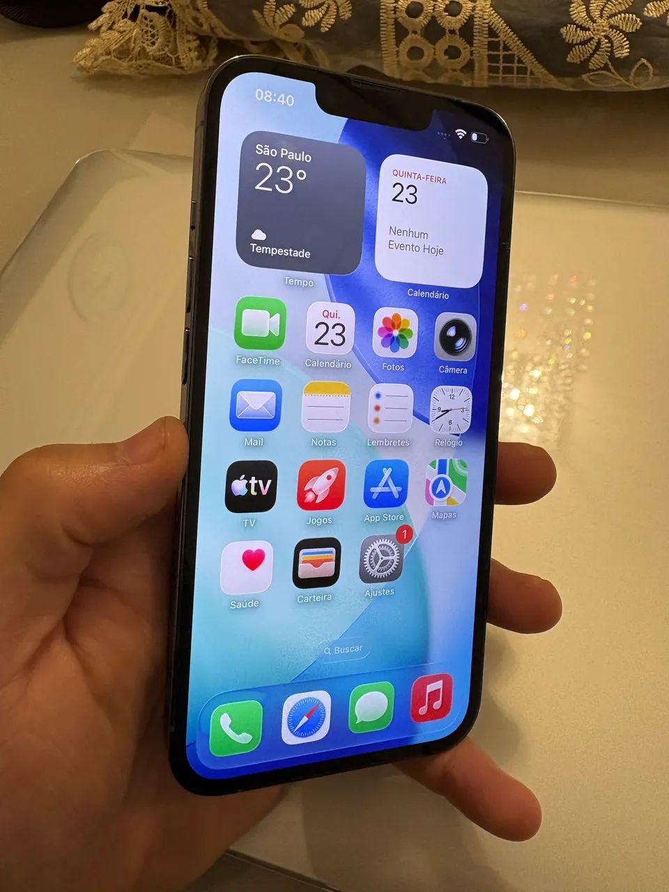 iPhone 13 Pro 256GB Azul Sierra - Foto 5