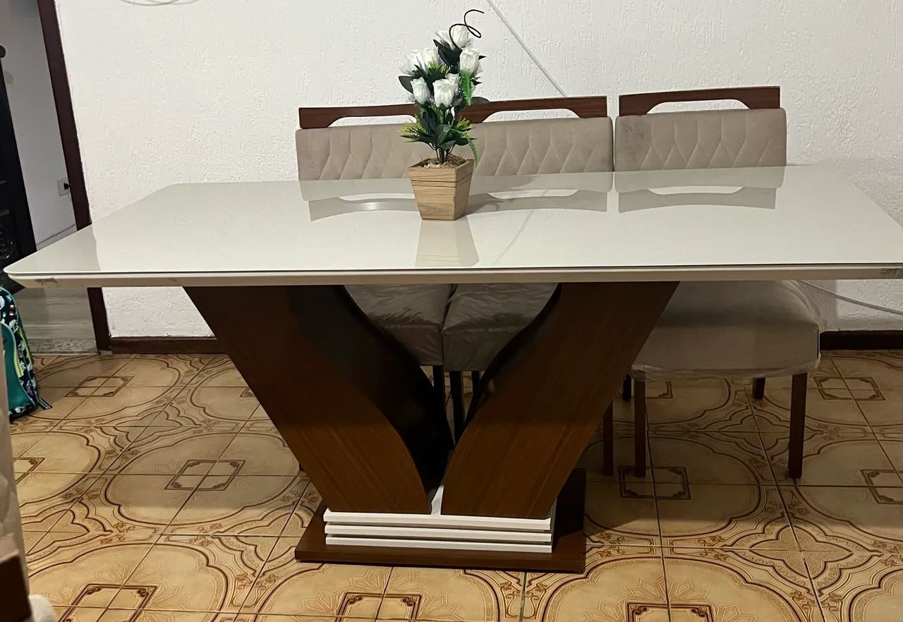 Vendo mesa 6 cadeiras  - Foto 3
