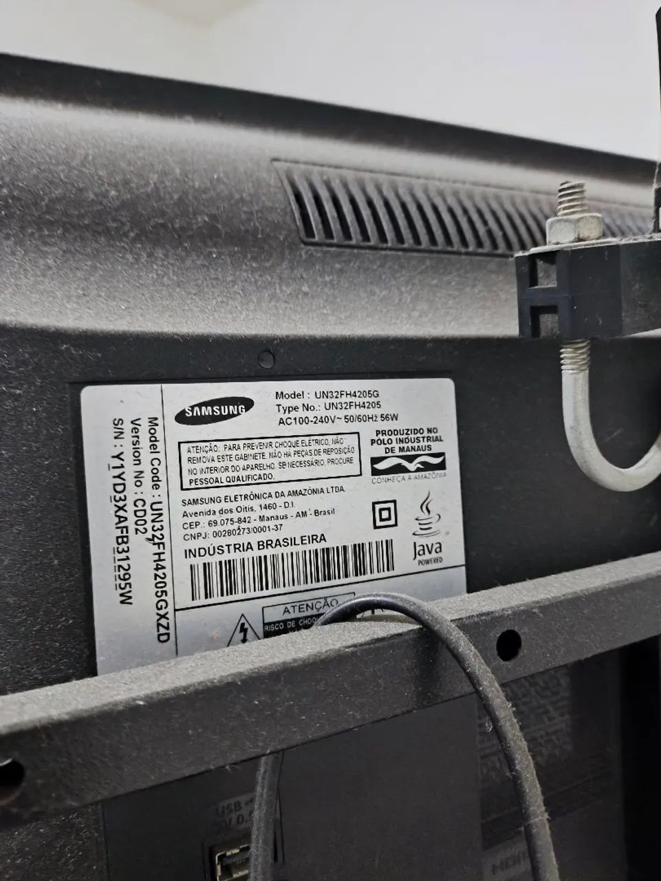 TV SAMSUNG 32 NAO É SMART OTIMO ESTADO  - Foto 3