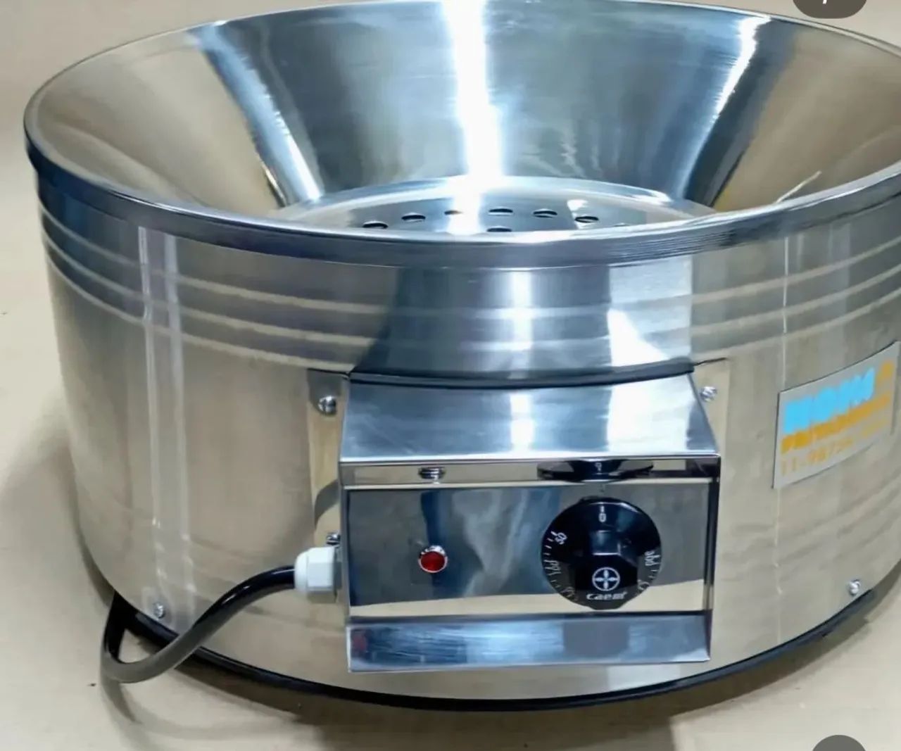 Fritadeira Elétrica Industrial 10 Litros Inox - Ótimo Estado - Foto 2