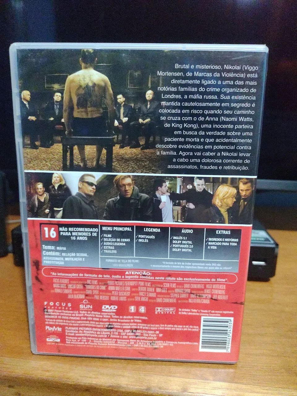 Dvd Senhores do crime  - Foto 2