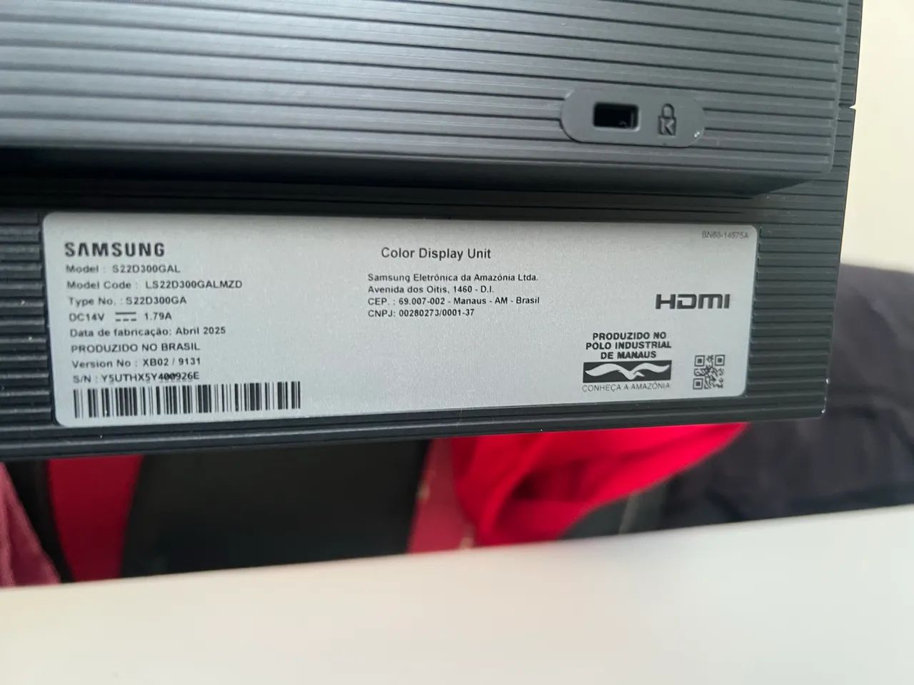 Monitor Samsung fhd 22 polegadas 100hz - Foto 2