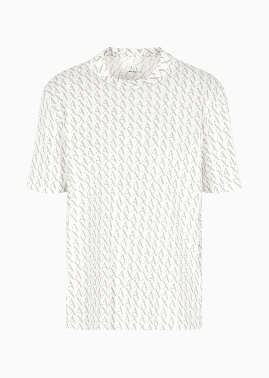 Camiseta armani monograma ax original 