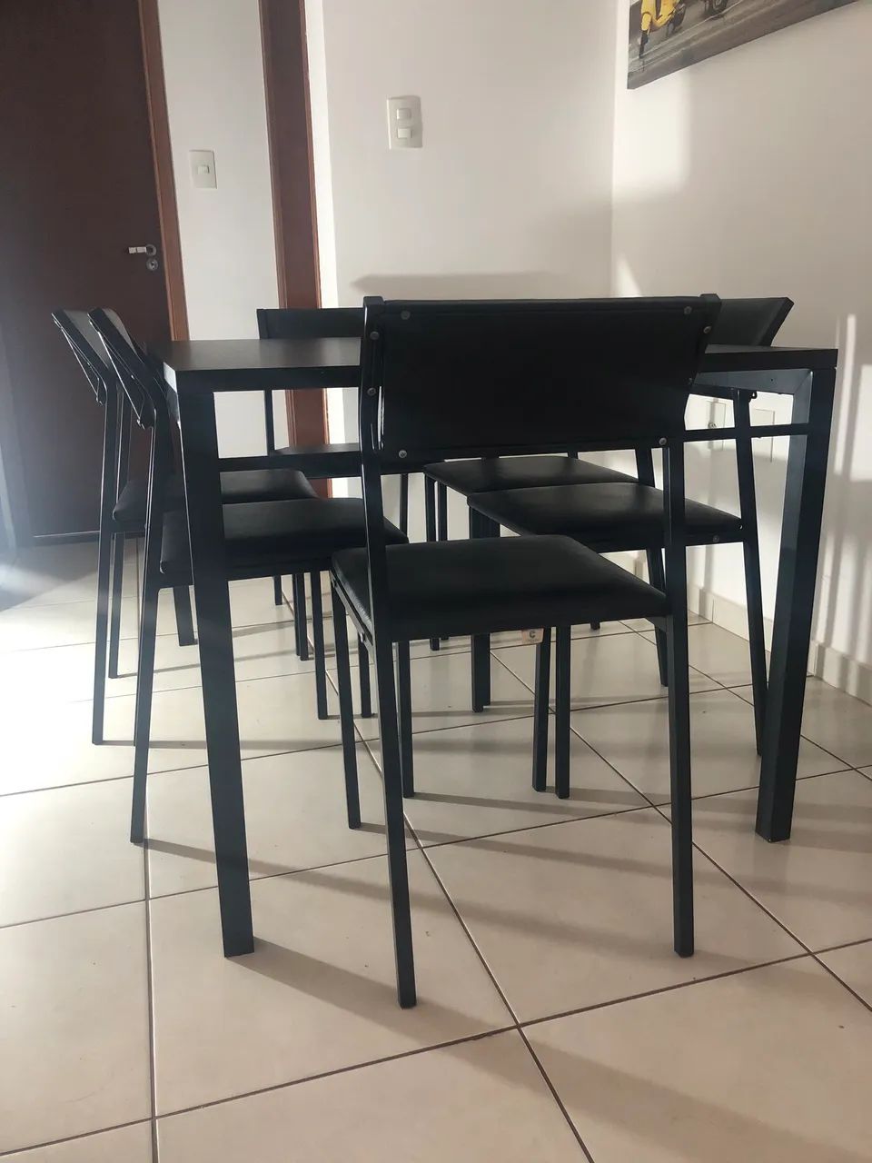MESA CARRARO COM 6 CADEIRAS - Foto 5