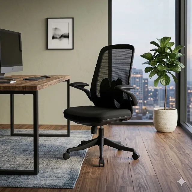 CADEIRA OFFICE AUSTIN PRETA