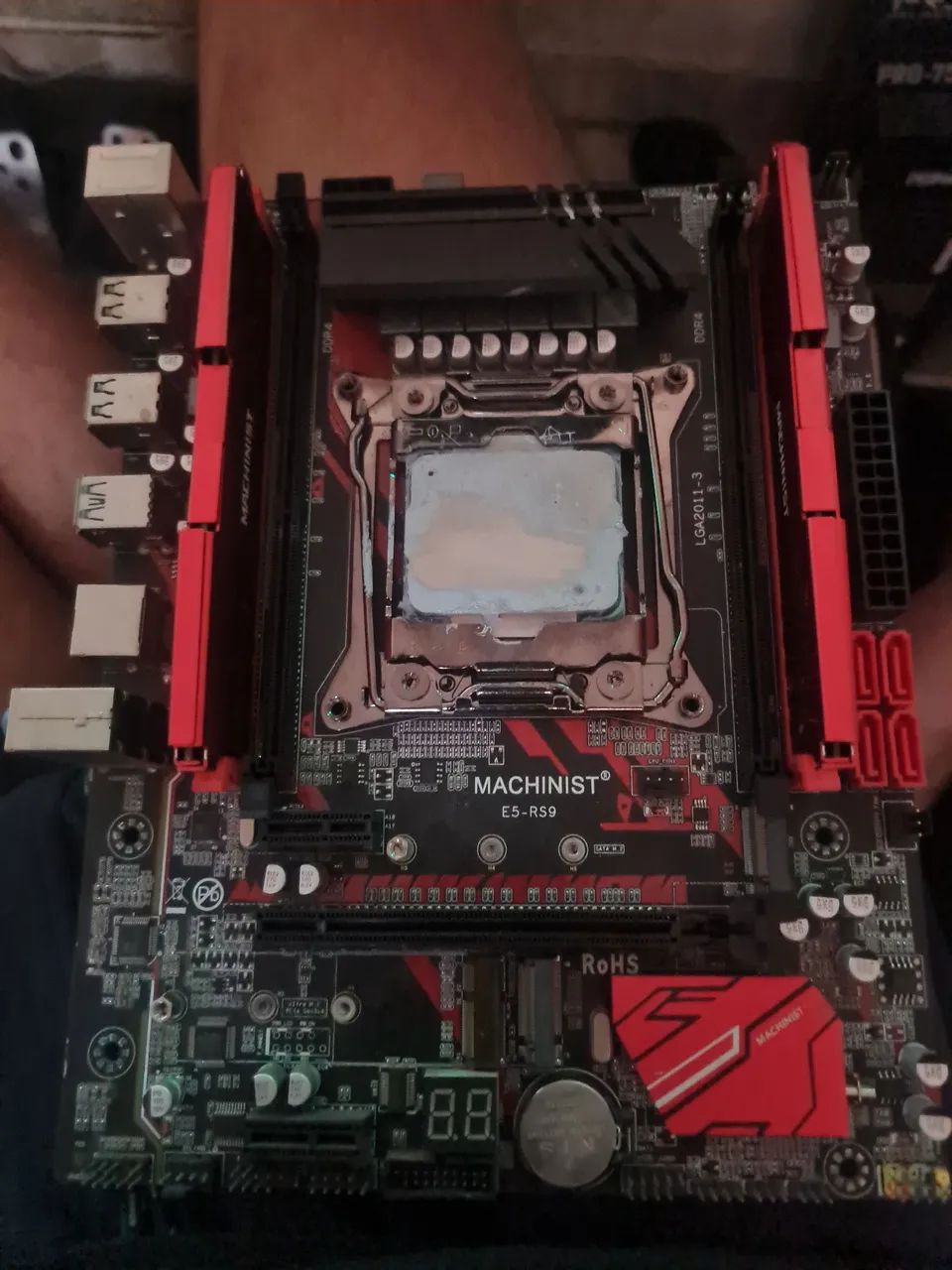 Kit xeon machinist rs9 xeon e5 2697 v3 - Peças de Hardware
