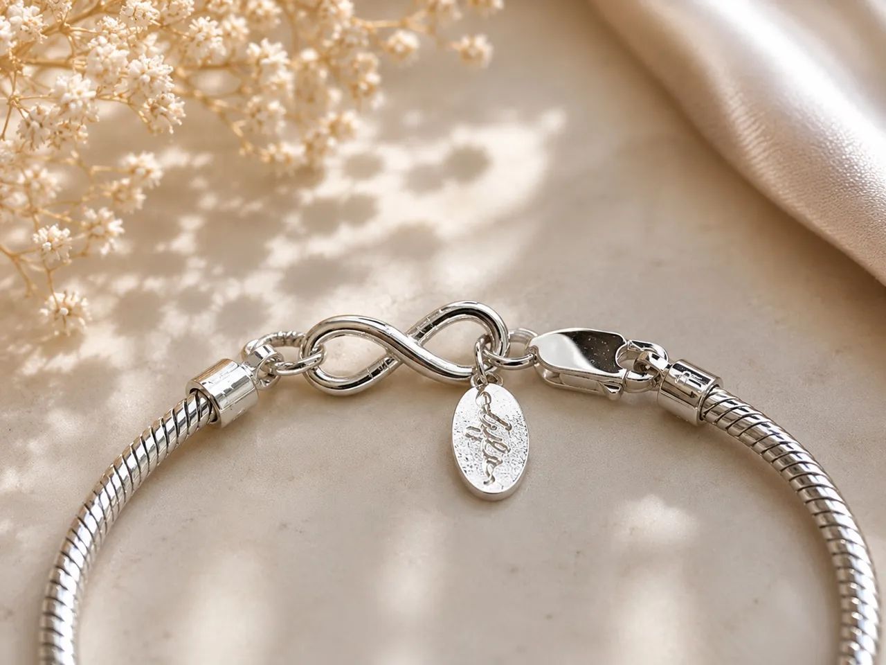 Pulseira life vivara infinito prata 925 - Foto 2