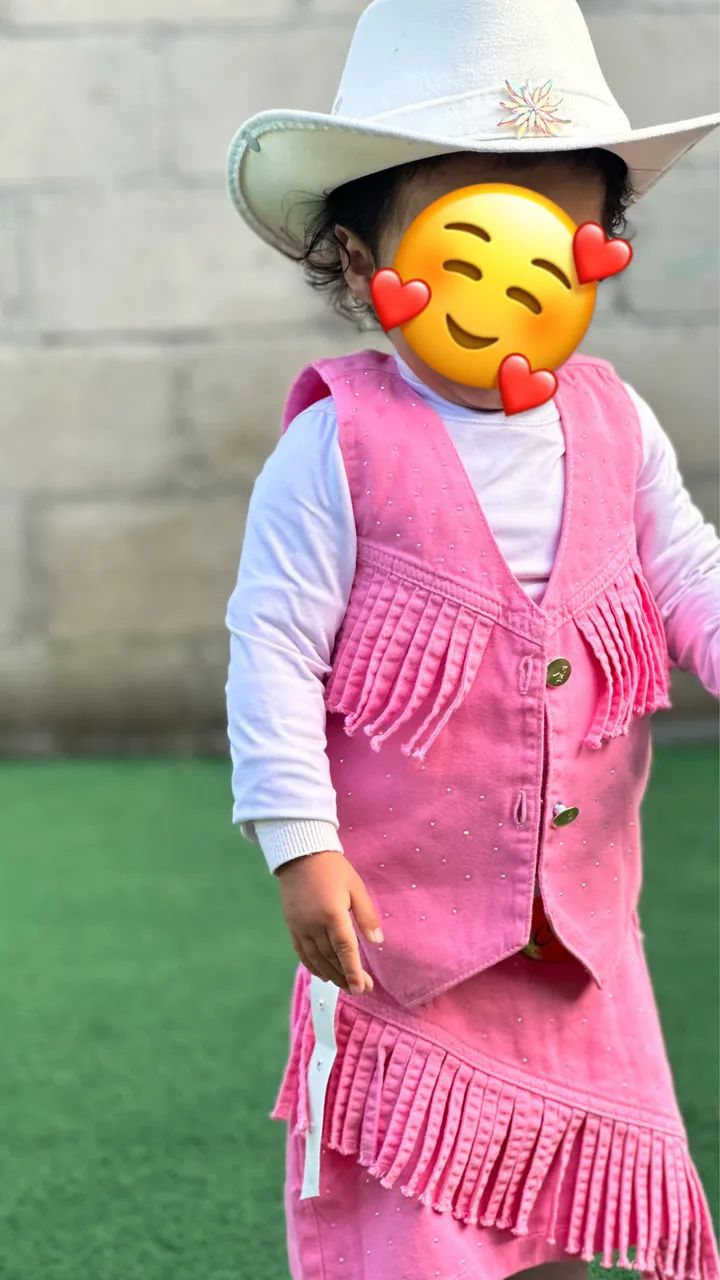 Conjunto boiadeira. 3 peças 