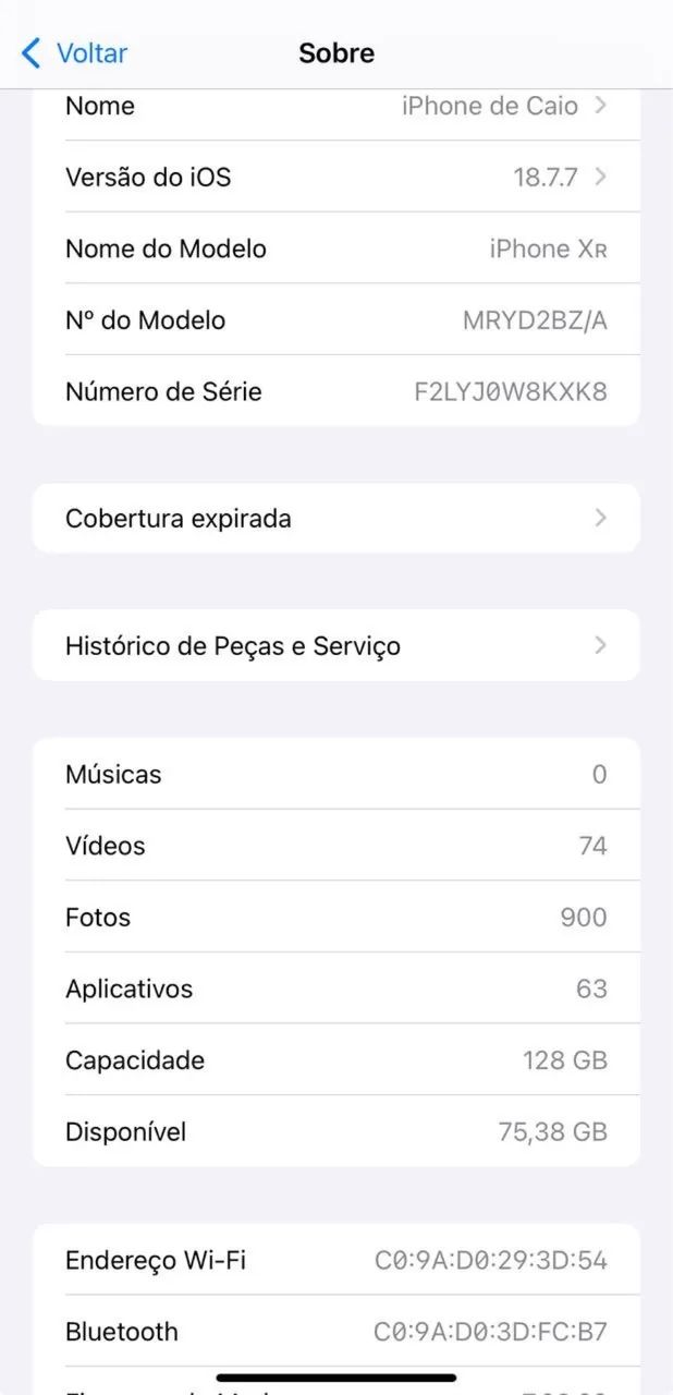 Iphone XR  128gb com cx e nota fiscal - Foto 5