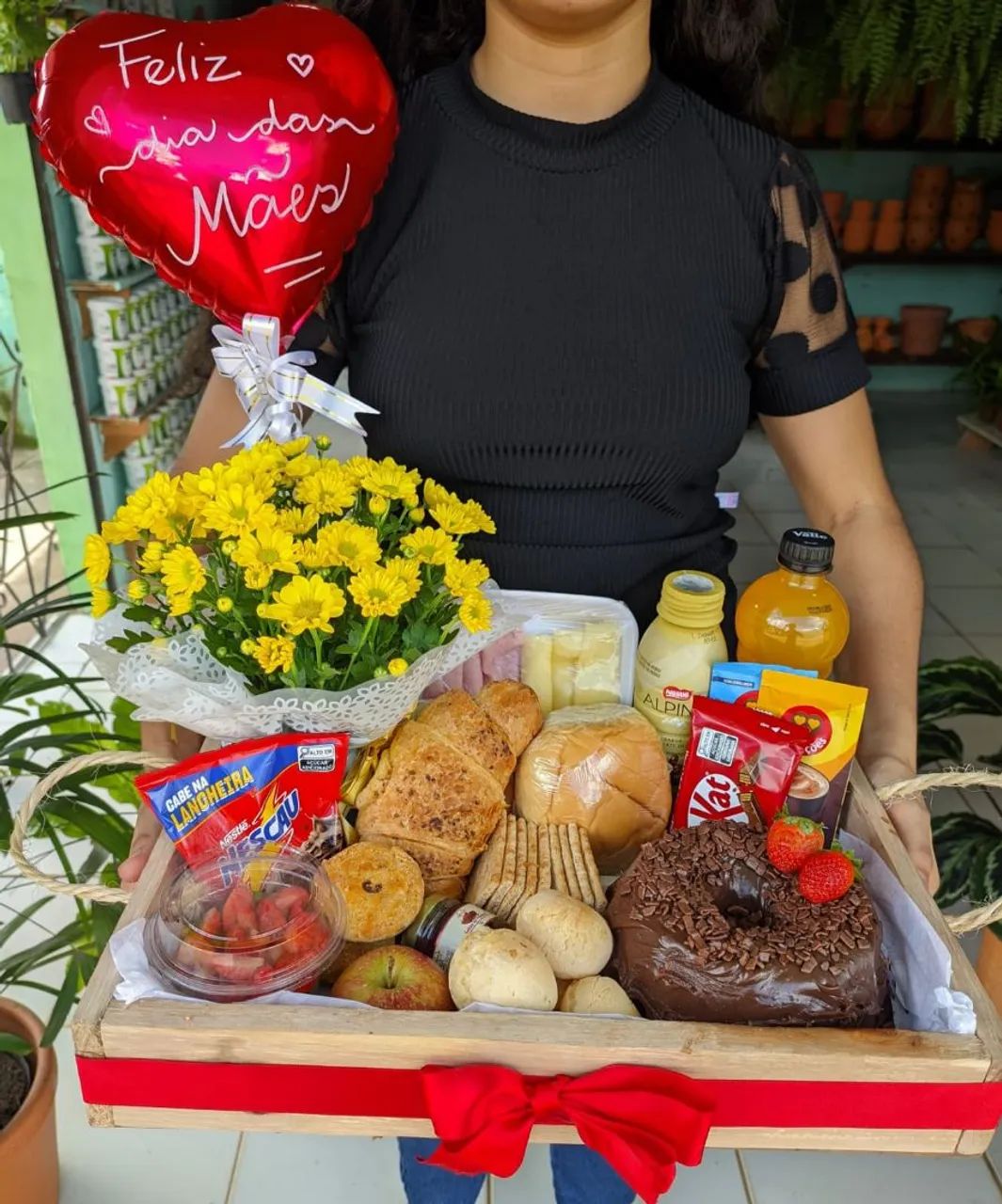 Cestas de café da manhã dia das mães  - Foto 3