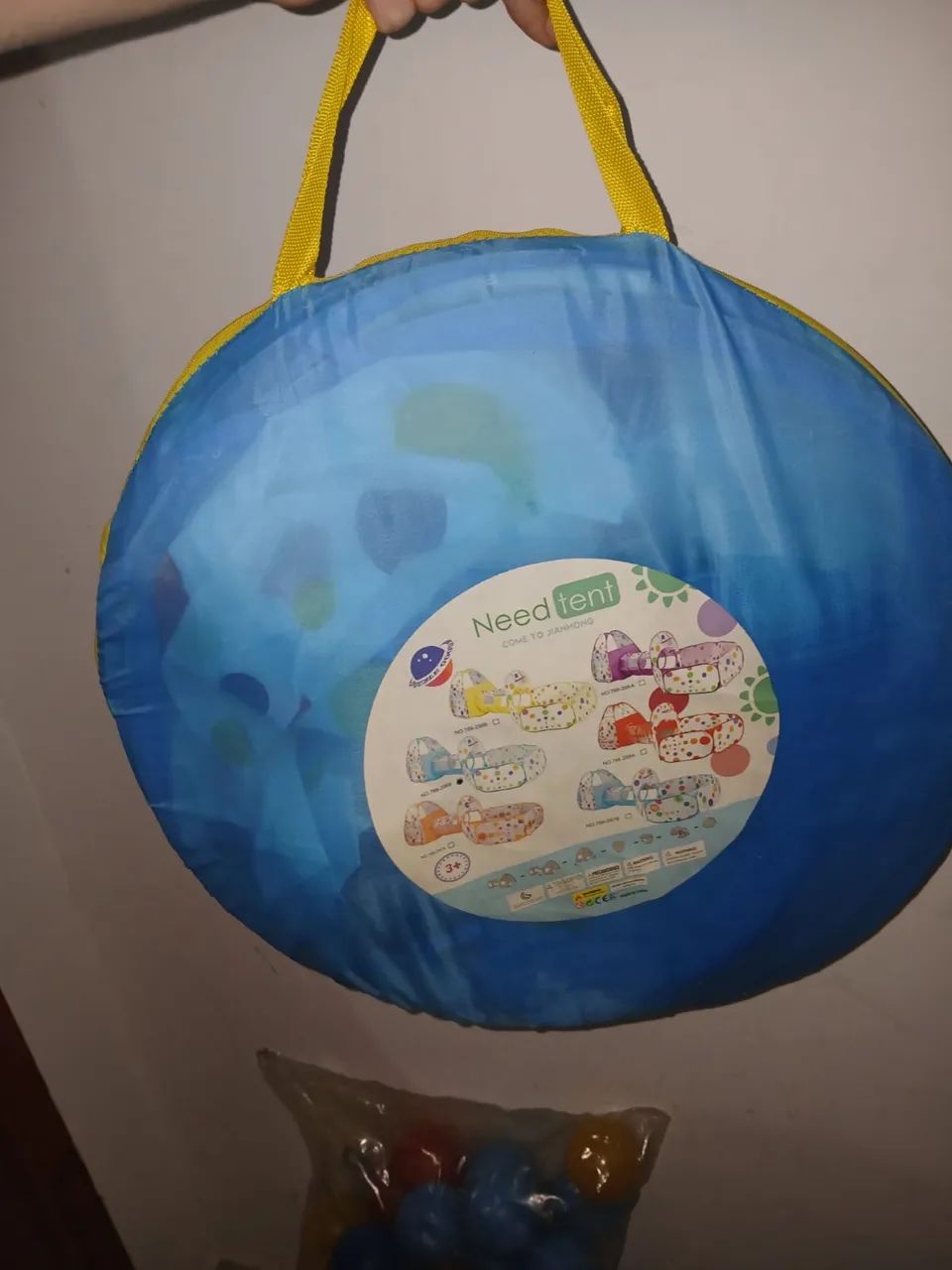 Túnel infantil com piscina de bolinhas  - Foto 3