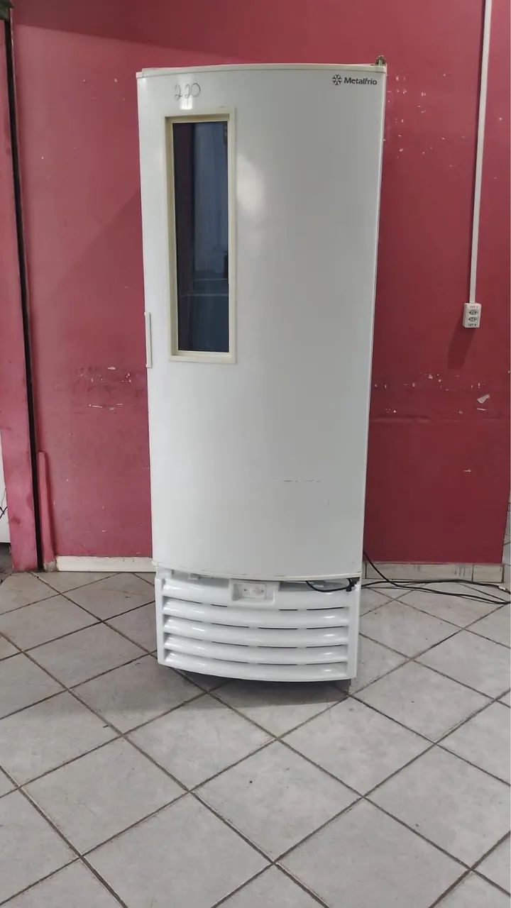 Freezer vertical industrial modelo novo congelamento 