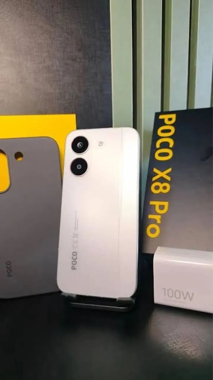 Celular Xiaomi Poco X8 Pro 5G 256GB/8GB Amoled Lacrado - Foto 2