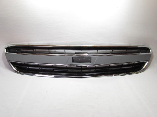 Grade Radiador Meriva 2008 Á 2011 Com Primer E Friso Cromado