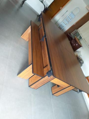 Mesa de Sinuca Maciça Tecido Azul Modelo MAG4456 - Foto 3