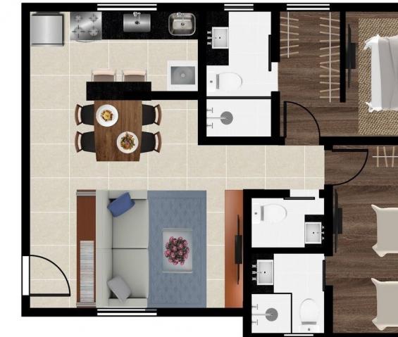Apartamento à venda, 2 quartos, 2 vagas, barroca - belo horizonte/mg