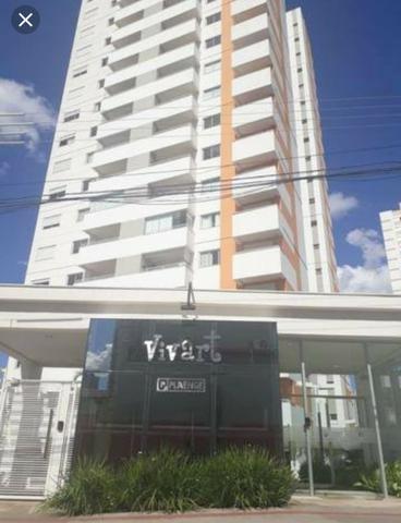 Apt.Edif.Vivart Comp. de Planejados, Ar Cond.Alguns móveis, sacada c/cort.de vidro