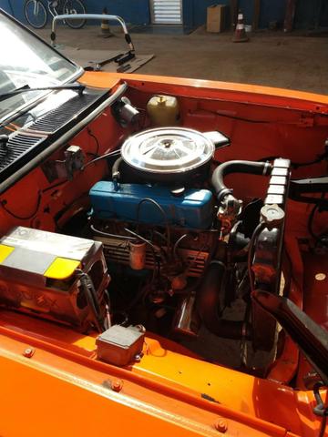 Opala ss de plaqueta original laranja boreal placa preta - Foto 3
