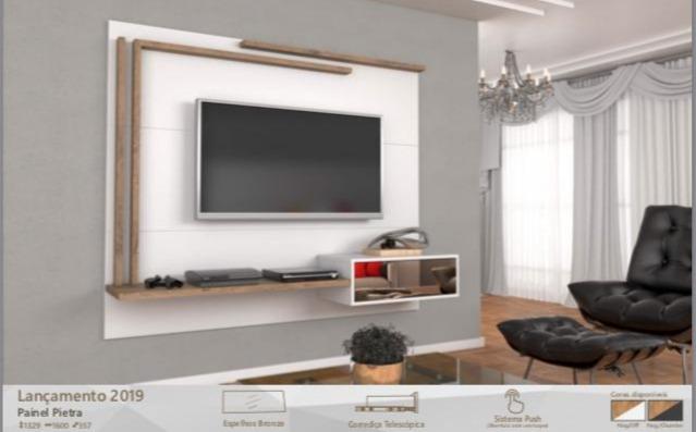 Painel Pietra para TV até 47' - Foto 4