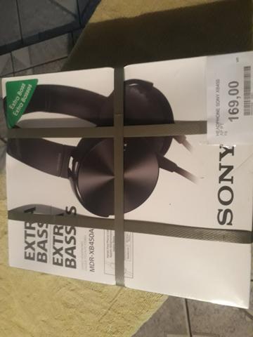 Headphone sony xb450 ap pt
