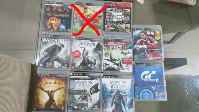 Jogos de ps3 (valor negociável) é também vendemos em unidades em 1 jogos não só o conjunto