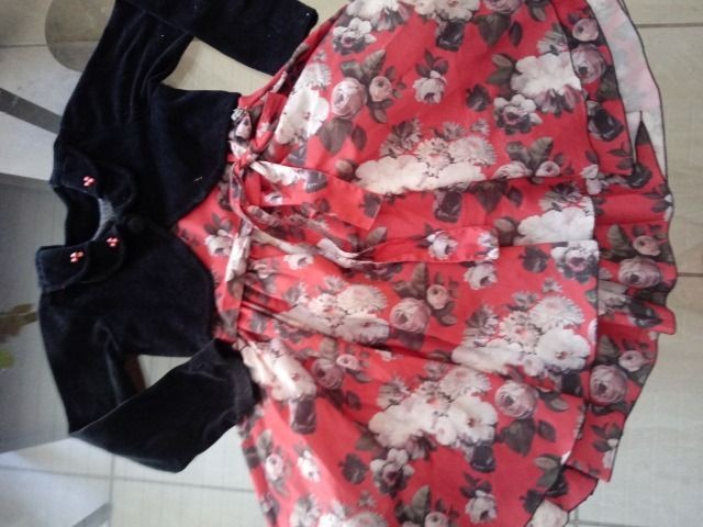 Vestido infantil de festa tamanho 6