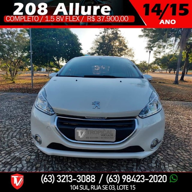PEUGEOT 208 ALLURE 1.5 FLEX 8V 5P