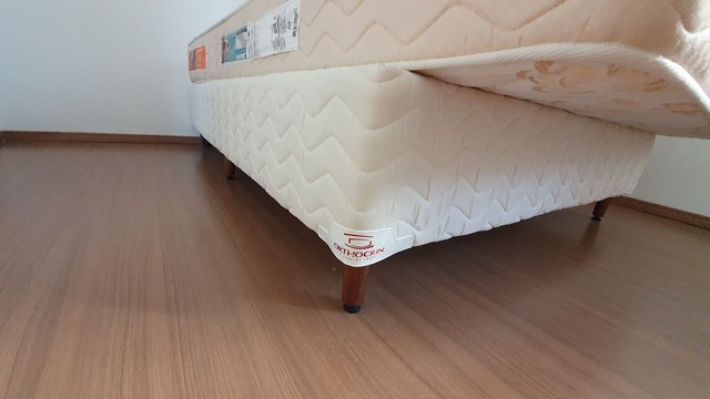 Cama Box de Tecido Sommier Orthocrin | Colchão em BH |Contorno Colchões  Orthocrin