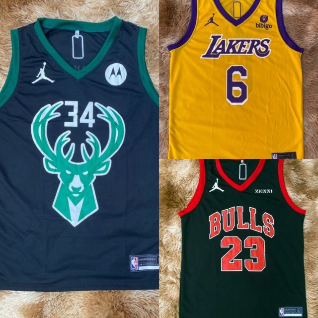 3 Camisetas de Basquete NBA