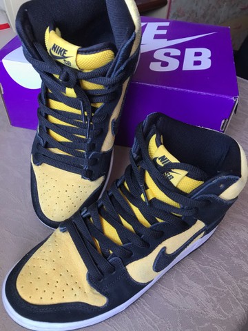 sb dunk high pro maize