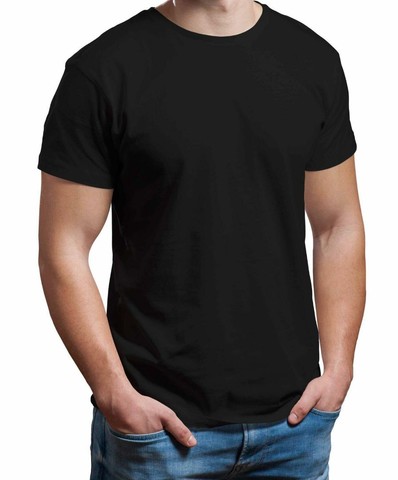 Camiseta Lisa Gola Redonda Antipilling Malha Poliéster  - Foto 2