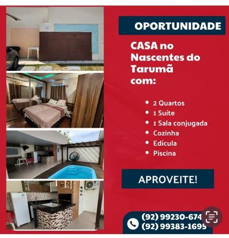 Captação de Casa a venda na Avenida do Turismo, Tarumã, Manaus, AM
